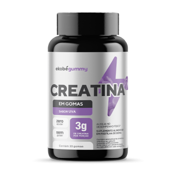 Creatina Gummy – Sabor Uva