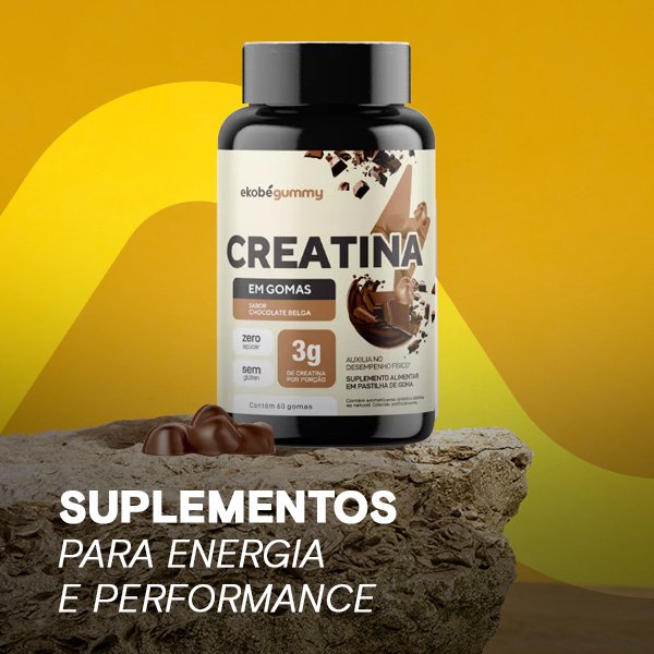 Suplementos para energia e performance