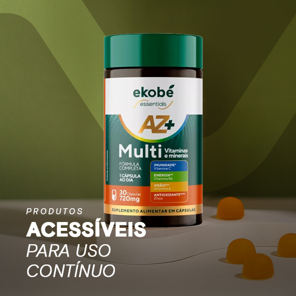 Produtos acessíveis para uso contínuo